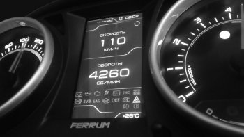 Приборная панель Ferrum GF 890 Лада Ларгус дорестайлинг R90 (2012-2021)