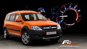 Комбинация приборов Ferrum GF 890 Cross Лада Ларгус дорестайлинг R90 (2012-2021)