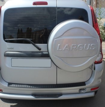 949 р. Чехол запасного колеса SVS (R15) Лада Ларгус дорестайлинг R90 (2012-2021) (Неокрашенный)  с доставкой в г. Воронеж. Увеличить фотографию 2