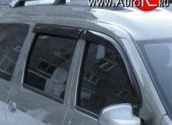 Дефлекторы окон (ветровики) Novline 2 шт. Лада Ларгус (2012-2021) дорестайлинг R90