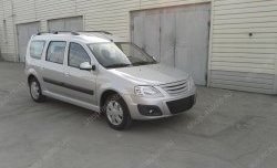 1 399 р. Решётка радиатора верхняя Sport Лада Ларгус дорестайлинг R90 (2012-2021) (Неокрашенная)  с доставкой в г. Воронеж. Увеличить фотографию 5