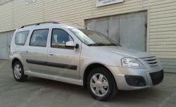 1 399 р. Решётка радиатора верхняя Sport Лада Ларгус дорестайлинг R90 (2012-2021) (Неокрашенная)  с доставкой в г. Воронеж. Увеличить фотографию 7