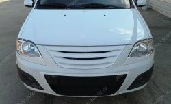 1 399 р. Решётка радиатора верхняя Sport Лада Ларгус дорестайлинг R90 (2012-2021) (Неокрашенная)  с доставкой в г. Воронеж. Увеличить фотографию 8