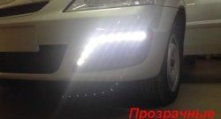 5 399 р. Вставки под ПТФ с ДХО в передний бампер Тюн-Авто  Лада Ларгус (2012-2021) дорестайлинг R90 (Стандарт)  с доставкой в г. Воронеж. Увеличить фотографию 13