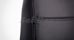 6 749 р. Чехлы для сидений Seintex (экокожа, 7 мест, 3-ий ряд 50/50)  Лада Ларгус (2012-2025) дорестайлинг R90, рестайлинг R90 (Цвет: черный/черный)  с доставкой в г. Воронеж. Увеличить фотографию 6