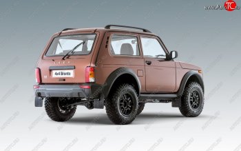 1 829 р. Накладка на колёсную арку Bronto (передняя правая)  Лада нива 4х4  2121 Бронто (2017-2025) 3 дв. 1-ый рестайлинг, 3 дв. 2-ой рестайлинг (Неокрашенная)  с доставкой в г. Воронеж. Увеличить фотографию 2