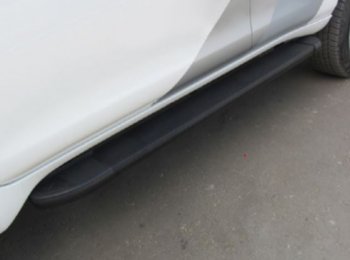 Порожки для ног Arbori Optima Black Лада нива 4х4 2131 Урбан 3 дв. дорестайлинг (2014-2019)