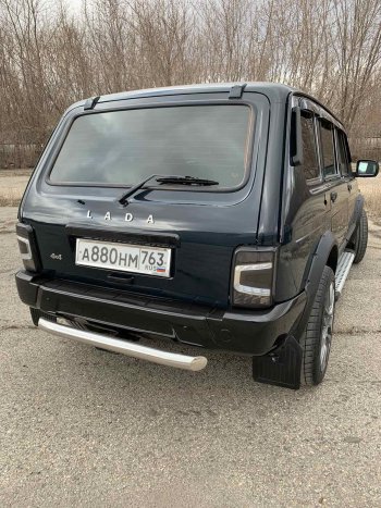 3 299 р. Бампер задний Urban Лада нива 4х4 2131 Урбан 5 дв. рестайлинг (2019-2021) (Неокрашенный, Без креплений)  с доставкой в г. Воронеж. Увеличить фотографию 5