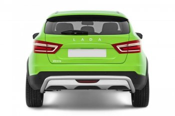 Защита заднего бампера PT GROUP Ø51мм (НПС) LADA Vesta SW Cross 2017- Лада (ваз) Веста (Vesta)  SW 2181 (2017-2022) SW 2181 универсал дорестайлинг ()