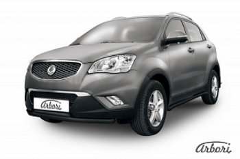 9 989 р. Обвес переднего бампера Arbori  SSANGYONG Actyon (2010-2013) дорестайлинг  с доставкой в г. Воронеж. Увеличить фотографию 1