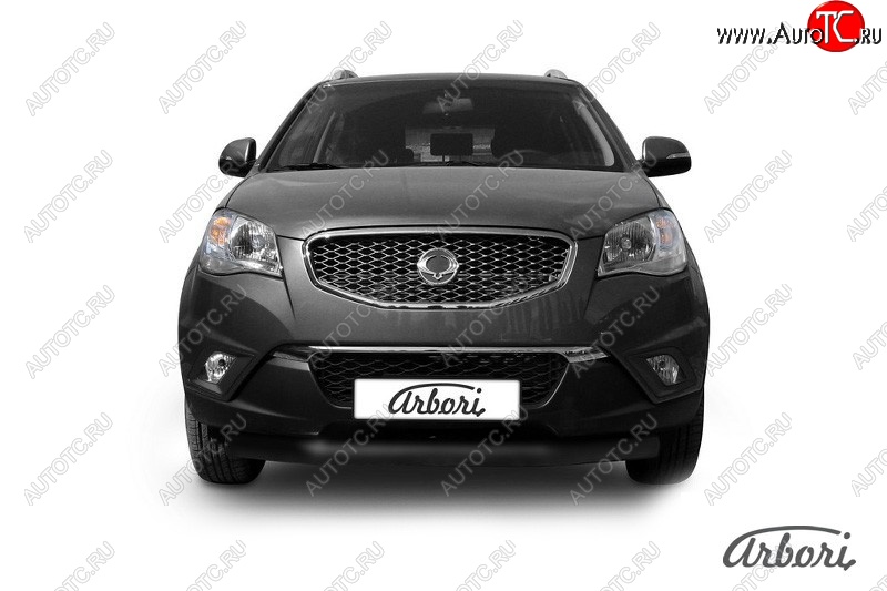 7 019 р. Обвес переднего бампера Arbori  SSANGYONG Actyon (2010-2013) дорестайлинг  с доставкой в г. Воронеж
