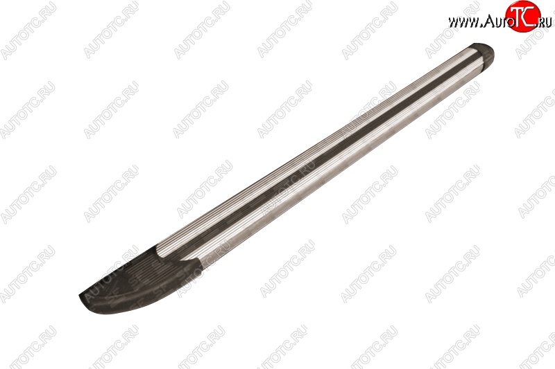 10 249 р. Алюминиевые пороги Slitkoff Luxe Silver Лада XRAY (2016-2022)  с доставкой в г. Воронеж