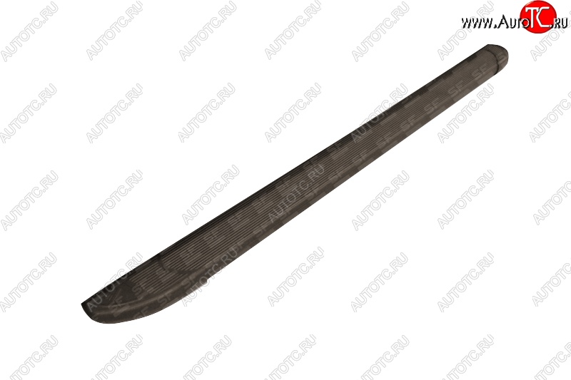 10 099 р. Алюминиевые пороги Slitkoff Optima Black Лада XRAY (2016-2022)  с доставкой в г. Воронеж