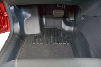 2 619 р. Накладки на ковролин пола Petroil Tuning Лада XRAY (2016-2022)  с доставкой в г. Воронеж. Увеличить фотографию 4