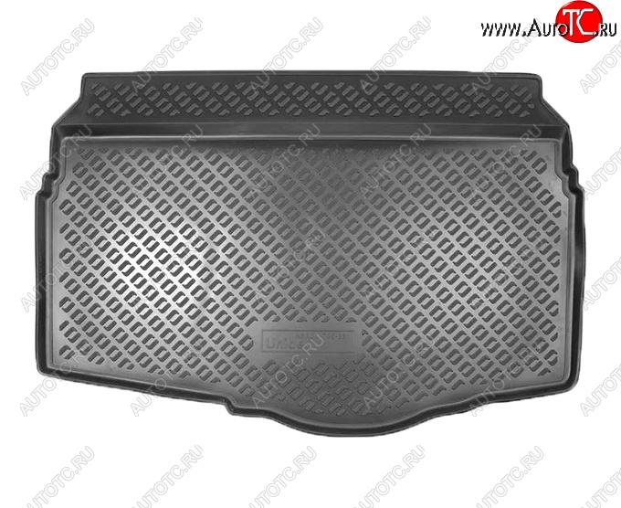 1 479 р. Коврик в багажник Norplast (на нижнюю полку)  Volkswagen T-Cross (2019-2025) (Черный)  с доставкой в г. Воронеж