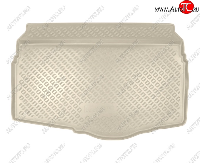 1 799 р. Коврик в багажник Norplast (на нижнюю полку)  Volkswagen T-Cross (2019-2025) (Бежевый)  с доставкой в г. Воронеж