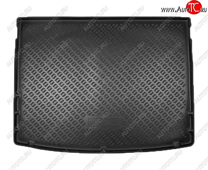 1 479 р. Коврик в багажник Norplast (на верхнюю полку)  Volkswagen T-Roc  универсал (2017-2025) (Черный)  с доставкой в г. Воронеж