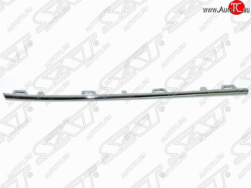 3 099 р. Правый молдинг решетки радиатора SAT (верхний)  Volkswagen Amarok (2009-2016) дорестайлинг  с доставкой в г. Воронеж