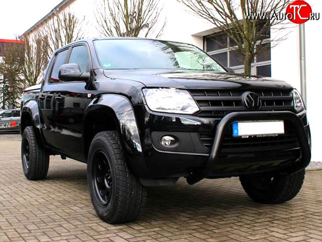 21 499 р. Накладки на колёсные арки LinexTras Volkswagen Amarok дорестайлинг (2009-2016) (Неокрашенные)  с доставкой в г. Воронеж