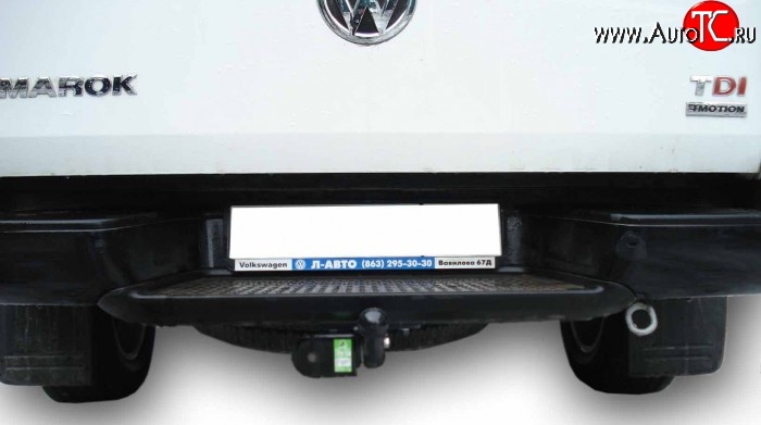 4 299 р. Фаркоп Лидер Плюс (до 1500 кг) Volkswagen Amarok дорестайлинг (2009-2016) (Без электропакета)  с доставкой в г. Воронеж