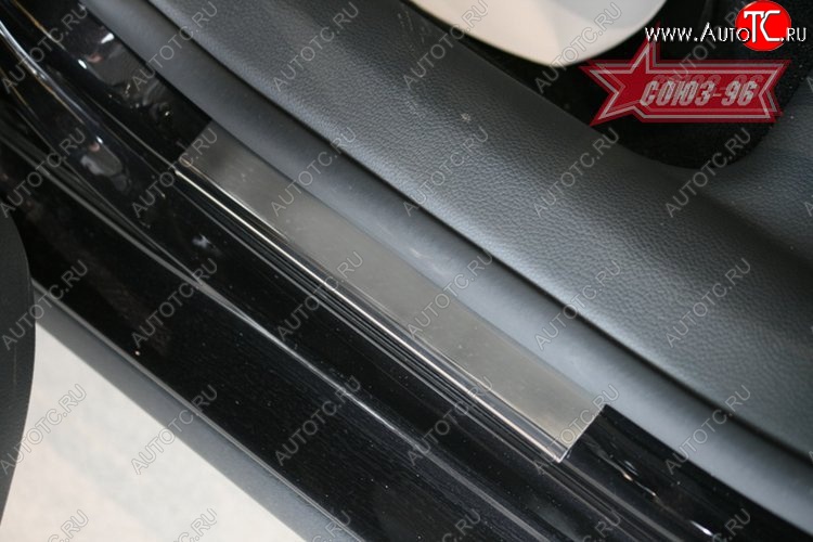 2 204 р. Накладки на внутренние пороги Souz-96 (без логотипа) Volkswagen Golf 5 хэтчбэк (2003-2009)  с доставкой в г. Воронеж