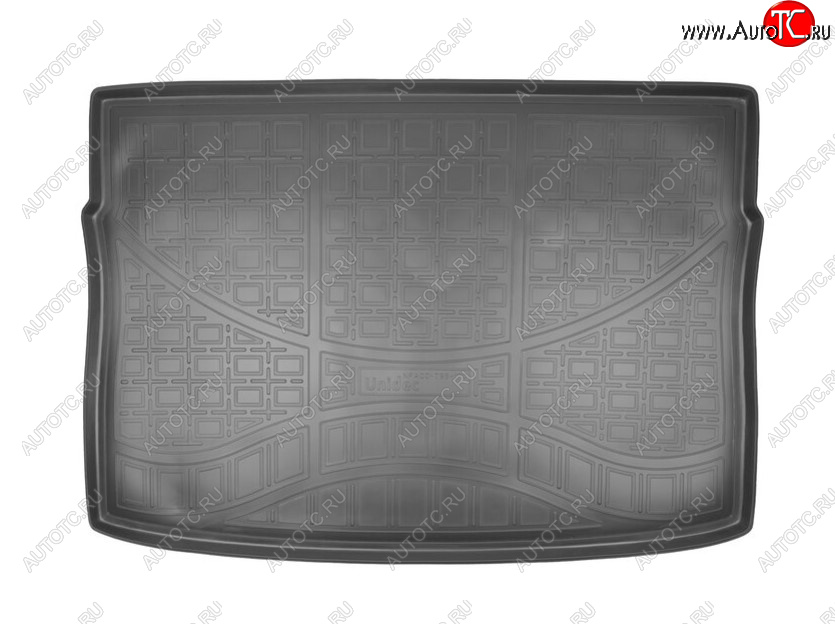 1 239 р. Коврик в багажник Norplast Unidec  Volkswagen Golf  7 (2012-2017) дорестайлинг, хэтчбэк 5 дв. (Цвет: черный)  с доставкой в г. Воронеж