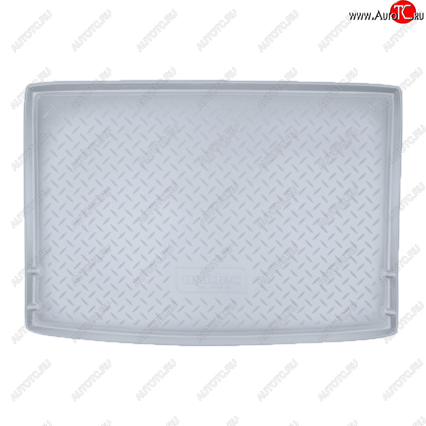 1 999 р. Коврик багажника Norplast Unidec  Volkswagen Golf Plus  6 (2009-2014) (Цвет: серый)  с доставкой в г. Воронеж