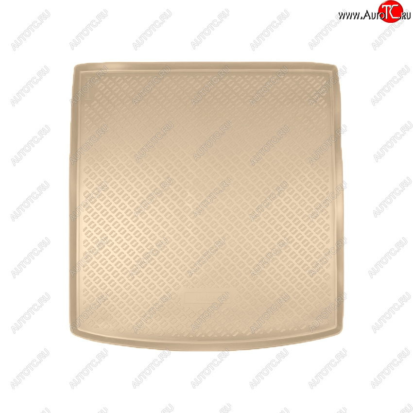 2 399 р. Коврик багажника Norplast Unidec  Volkswagen Golf  5 (2003-2009) универсал (Цвет: бежевый)  с доставкой в г. Воронеж