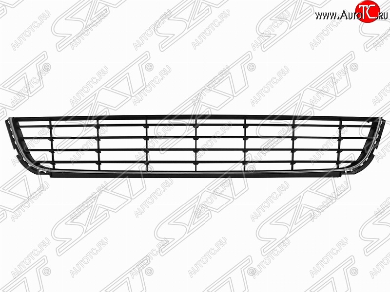 1 229 р. Решётка в передний бампер (с хром молдингом) 5D SAT Volkswagen Golf 6 хэтчбэк 5 дв. (2008-2014)  с доставкой в г. Воронеж