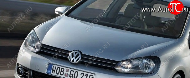 12 849 р. Металлический капот SIGNEDA Volkswagen Golf 6 хэтчбэк 5 дв. (2008-2014) (неокрашенный)  с доставкой в г. Воронеж