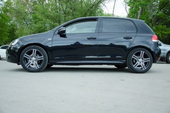 6 949 р. Пороги  MV Tuning (R-Line) Volkswagen Golf 6 хэтчбэк 5 дв. (2008-2014) (Неокрашенные)  с доставкой в г. Воронеж. Увеличить фотографию 4