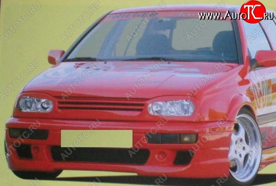 25 899 р. Передний бампер Rieger Volkswagen Golf 3 (1991-1998)  с доставкой в г. Воронеж