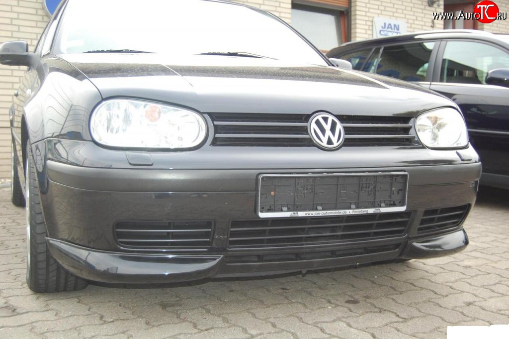 5 999 р. Накладка Sport-Line на передний бампер Volkswagen Golf 4 (1997-2003)  с доставкой в г. Воронеж
