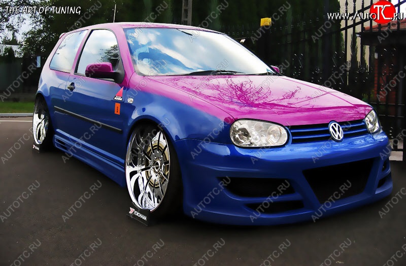 22 899 р. Передний бампер Weber Sport Volkswagen Golf 4 (1997-2003)  с доставкой в г. Воронеж
