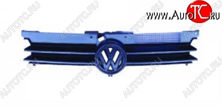 3 099 р. Решётка радиатора SAT  Volkswagen Golf  4 (1997-2003) (Неокрашенная)  с доставкой в г. Воронеж
