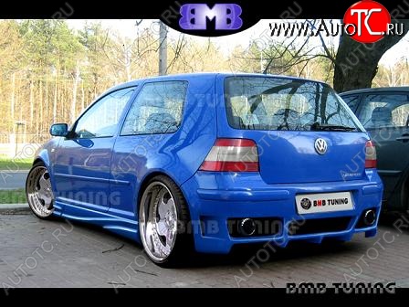 23 969 р. Задний бампер В1 Volkswagen Golf 4 (1997-2003)  с доставкой в г. Воронеж