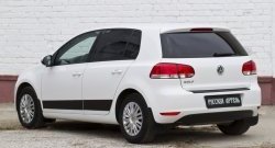 4 009 р. Молдинги дверей RA v2 (комплект) Volkswagen Golf 6 хэтчбэк 5 дв. (2008-2014) (Поверхность глянец (под окраску), Неокрашенные)  с доставкой в г. Воронеж. Увеличить фотографию 5
