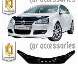 Дефлектор капота CA Plastic Volkswagen Jetta  A5 (2005-2011) седан