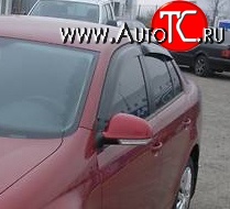 2 499 р. Дефлекторы окон (ветровики) Novline 4 шт  Volkswagen Jetta  A5 (2005-2011) седан  с доставкой в г. Воронеж