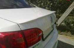3 079 р. Лип спойлер M-VRS Volkswagen Jetta A6 седан дорестайлинг (2011-2015) (Неокрашенный)  с доставкой в г. Воронеж. Увеличить фотографию 2