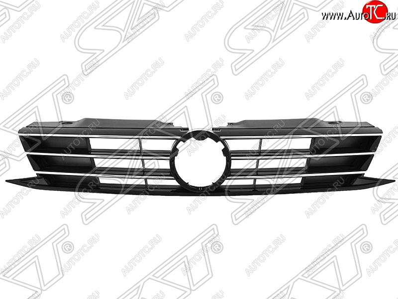 3 269 р. Решётка радиатора SAT Volkswagen Jetta A6 седан рестайлинг (2015-2018) (Неокрашенная)  с доставкой в г. Воронеж