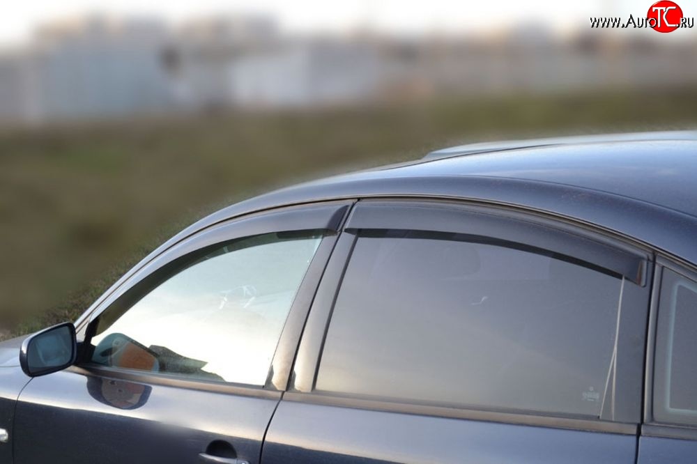 999 р. Комплект дефлекторов окон (ветровиков) 4 шт. (седан) Russtal Volkswagen Passat B5 седан дорестайлинг (1996-2000)  с доставкой в г. Воронеж