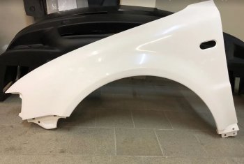 8 989 р. Переднее левое крыло (стеклопластик) Fiberplast Volkswagen Passat B5 седан дорестайлинг (1996-2000)  с доставкой в г. Воронеж. Увеличить фотографию 2