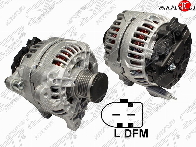 29 999 р. Генератор (140A/ 12V) (1.4/1.6) SAT Volkswagen Tiguan NF дорестайлинг (2006-2011)  с доставкой в г. Воронеж