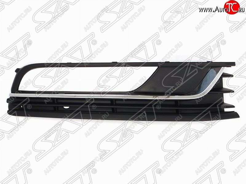 2 699 р. Правая вставка в бампер под ПТФ (хром) SAT Volkswagen Passat B7 седан (2010-2015)  с доставкой в г. Воронеж