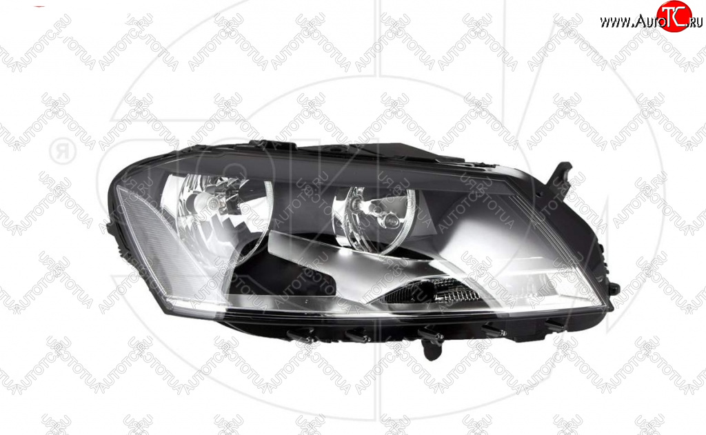 8 949 р. Фара передняя правая NSP Volkswagen Passat B7 седан (2010-2015)  с доставкой в г. Воронеж