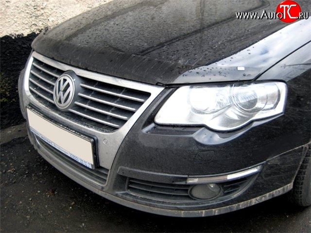 3 299 р. Дефлектор капота NovLine Volkswagen Passat B6 седан (2005-2011)  с доставкой в г. Воронеж