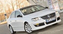 3 449 р. Накладка на передний бампер R-Line Volkswagen Passat B6 седан (2005-2011)  с доставкой в г. Воронеж. Увеличить фотографию 1