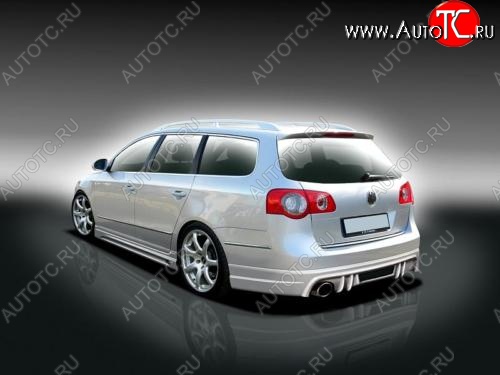 12 219 р. Накладка на задний бампер BMB Volkswagen Passat B6 универсал (2005-2010)  с доставкой в г. Воронеж
