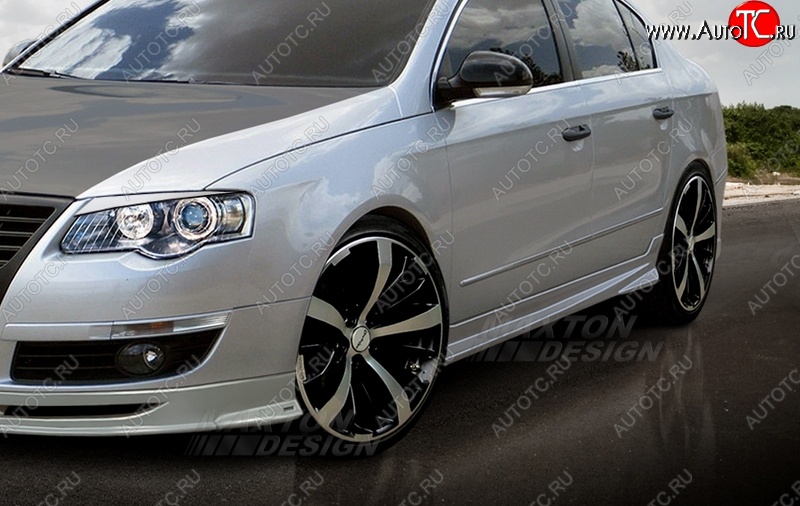 15 299 р. Пороги накладки Maxton Volkswagen Passat B6 универсал (2005-2010)  с доставкой в г. Воронеж